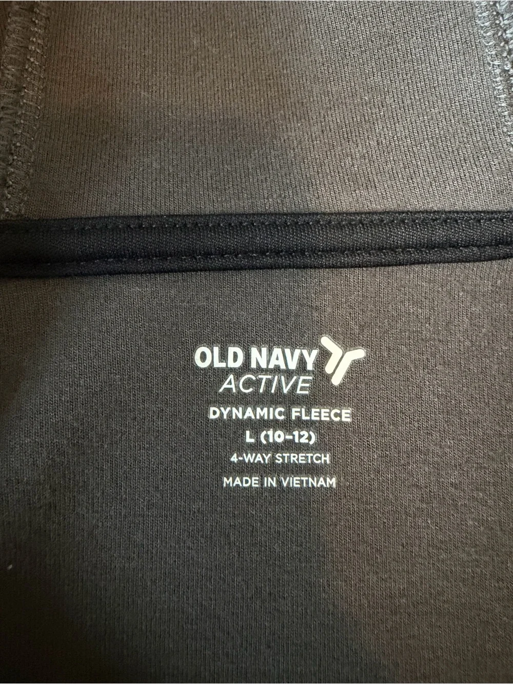 Old Navy Kids Hooded Zip Jacket - Charcoal